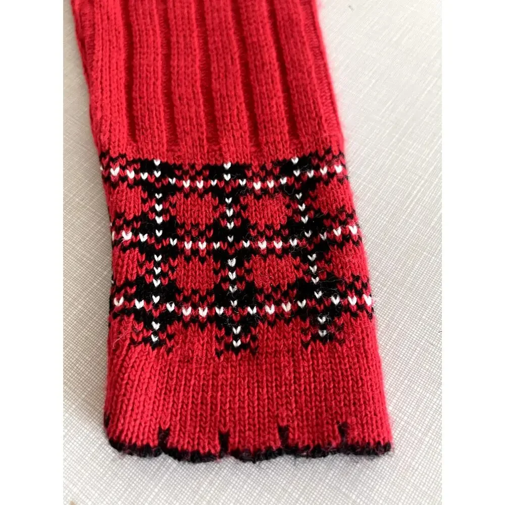 Arielle Sz S Vintage Teddy Bear Sweater Red Holiday Christmas Ugly 90's Kidcore